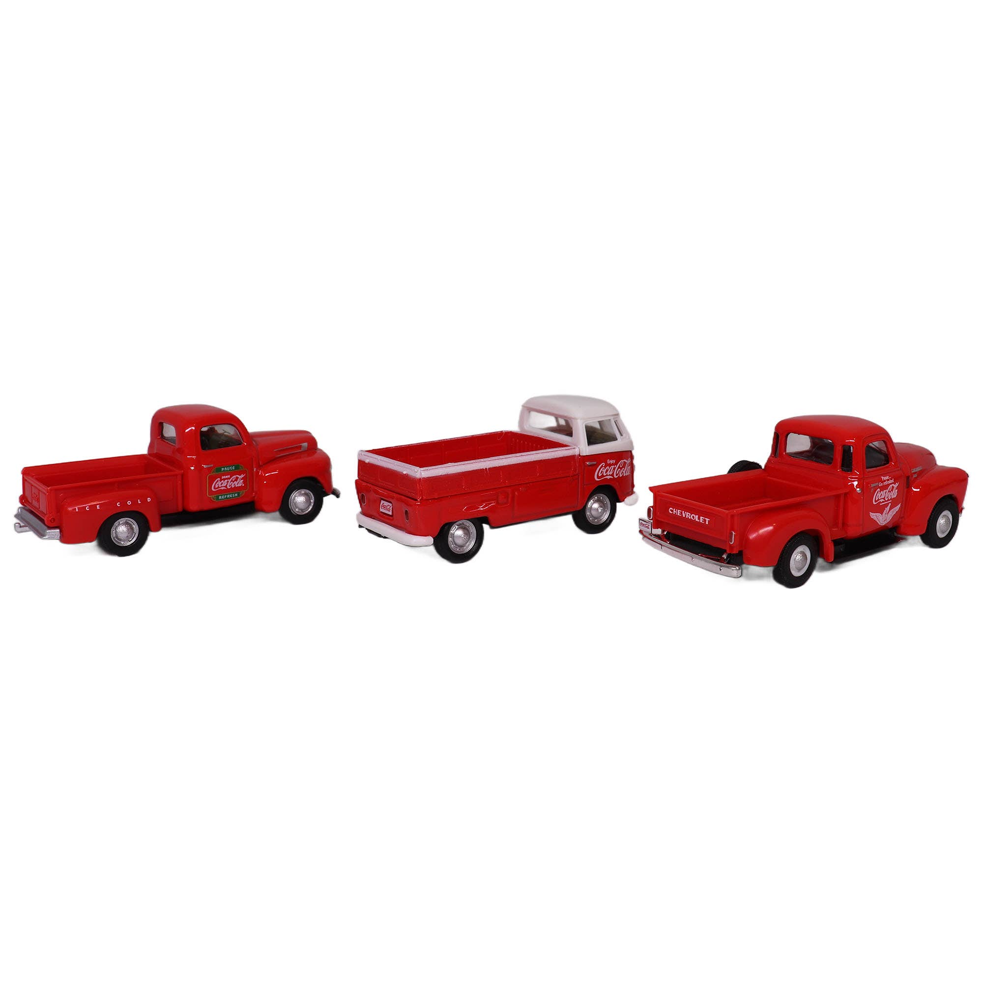 Motor City Classics, Inc. - Wholesale Decorative Tabletop Object - 1:72 Scale Coca-Cola Pickup Gift Set Diecast Model9