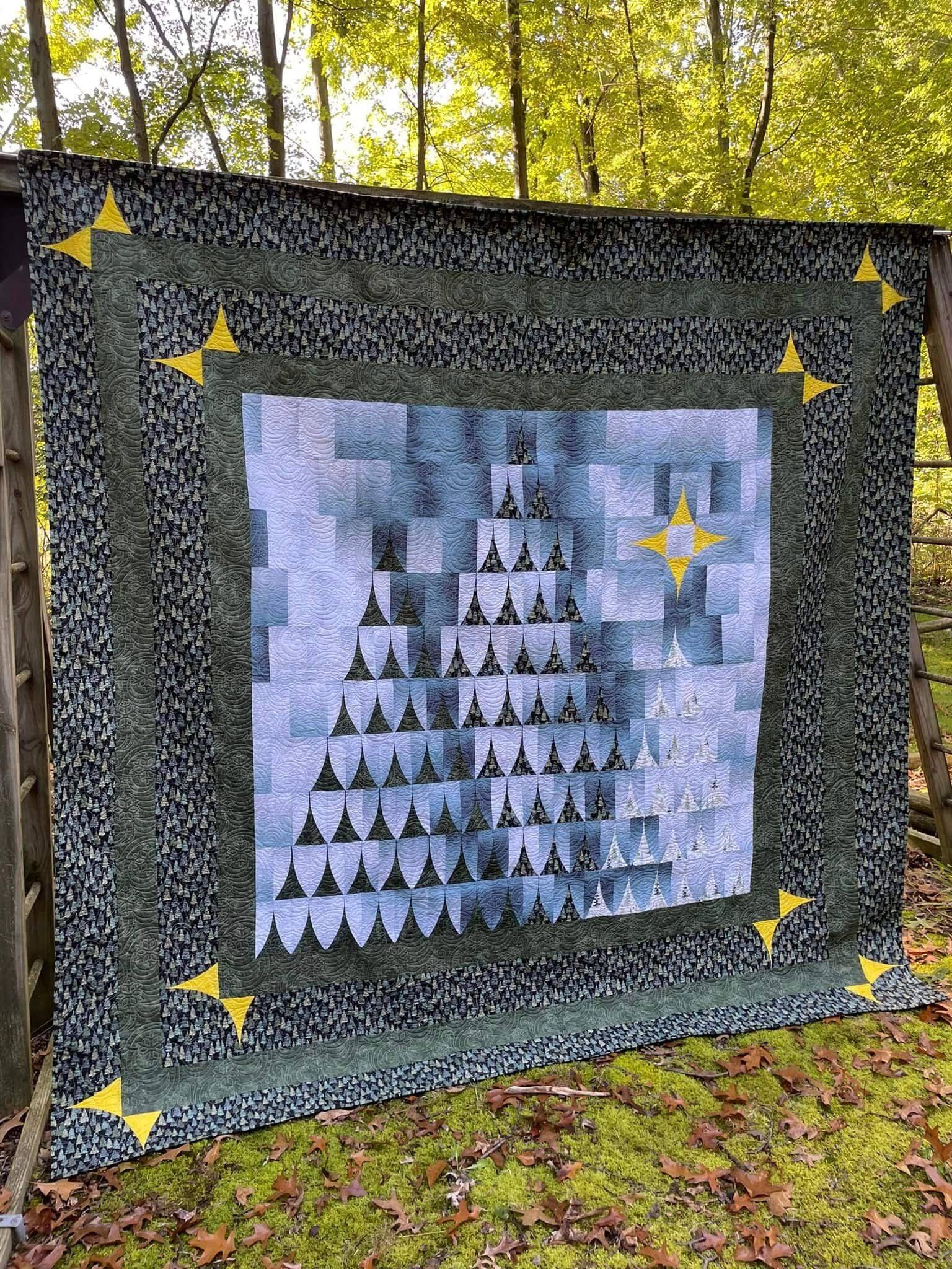 Rachel Rossi Design - Wholesale Craft Sewing Kit - Oh, Tannenbaum! | Quilt Pattern23