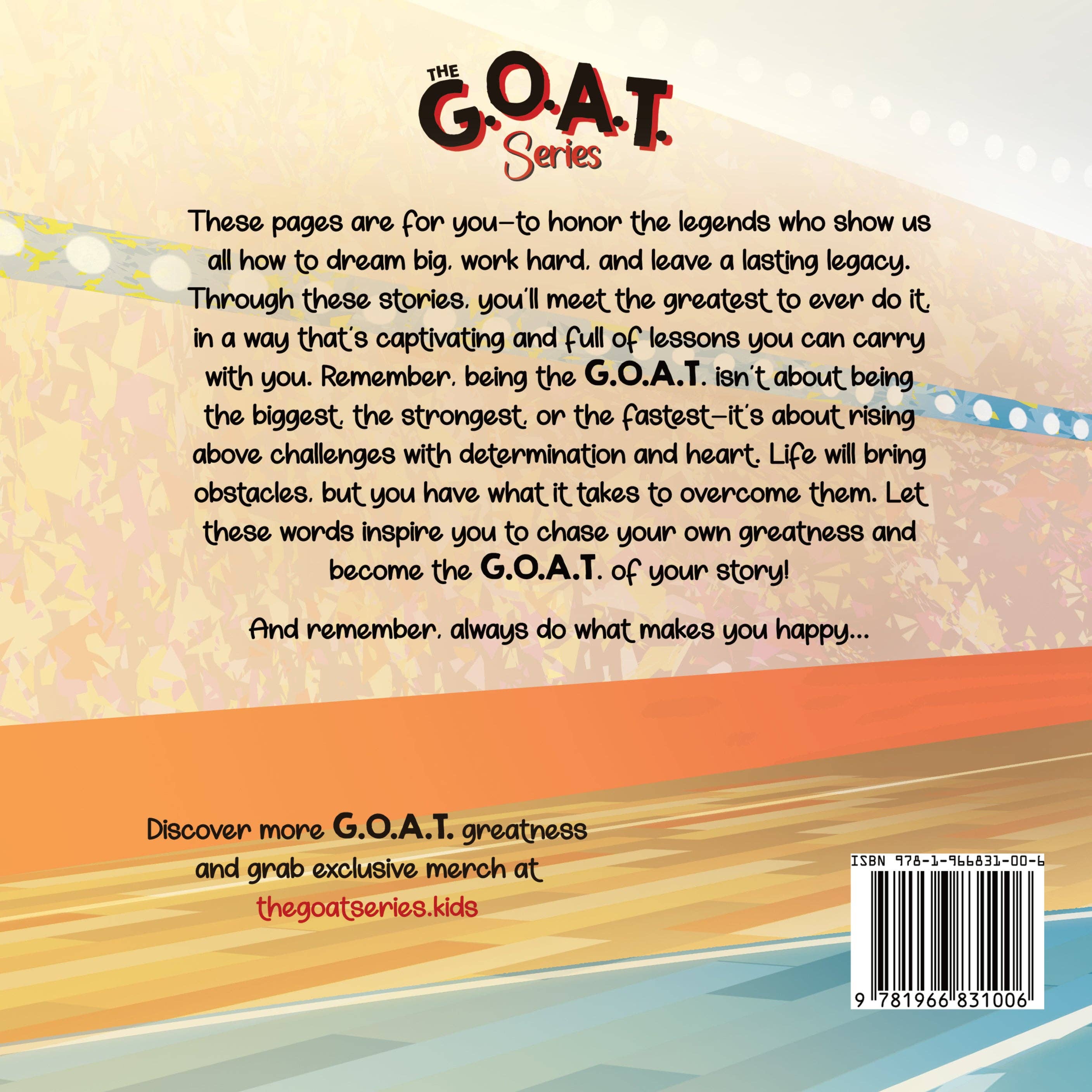 GOAT Academy - Wholesale Preschool Book (3-5) - Michael Jordan, The GOAT10