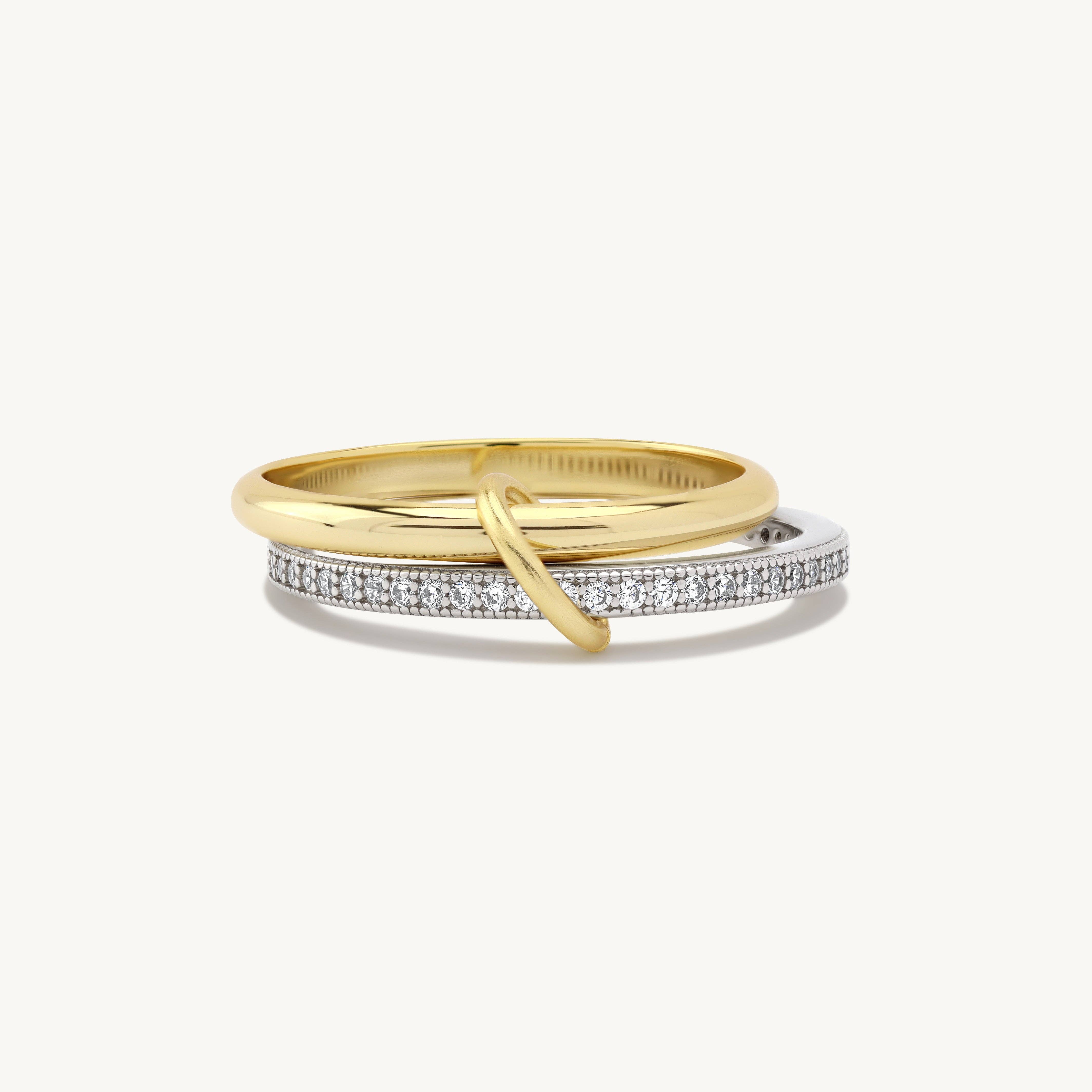 Ideaure Jewelry - Wholesale Band/Stacked Ring - Bellanca Dual Band Spinner Ring1