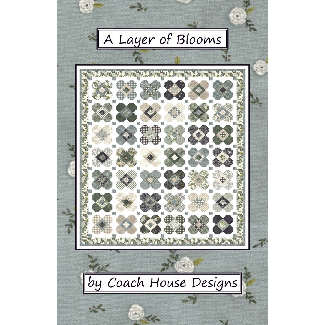 Coach House Designs - Wholesale Craft Sewing Kit - A Layer of Blooms Wholesale