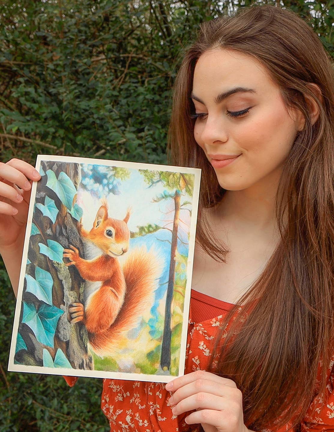 Grizaye - Wholesale DIY Craft Kit - Drawing Kit: Red Squirrel7