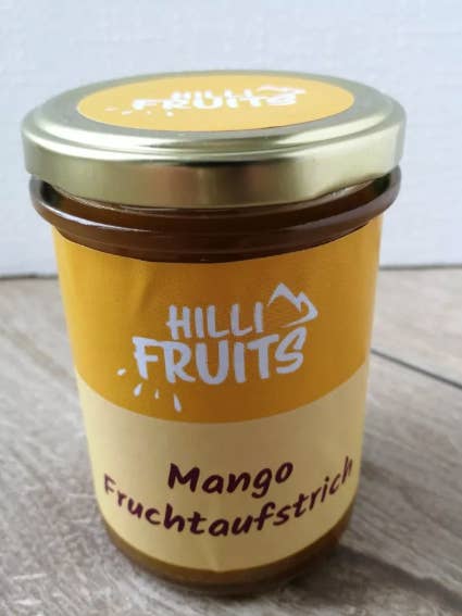 Mango Fruchtaufstrich für den Großhandel von Hilli Fruits