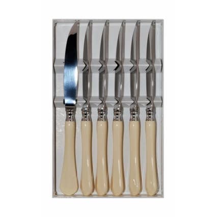 Posate Colore Vega - Vega - Set 6 Bistecche per la vendita all'ingrosso da parte di Capdeco