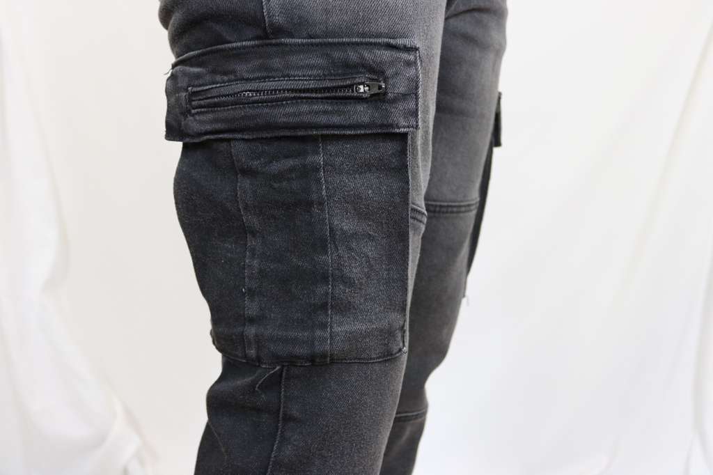 Galaxy By Harvic – calças de ganga - Homem por atacado – Jeans de Ganga com Bolsos Cargo para Homem6