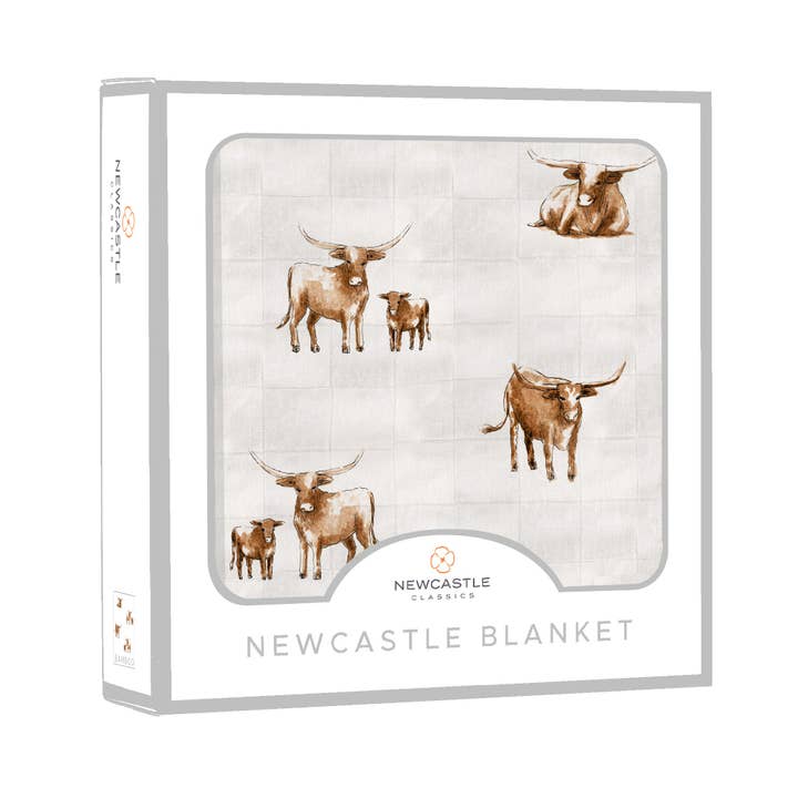 Newcastle Classics - Wholesale Bedding Blanket - Kids & Baby - Longhorn Bamboo Newcastle Blanket