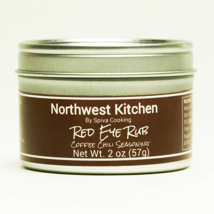 Red Eye Rub Coffee Chili Seasoning for wholesale by Spiva Cooking