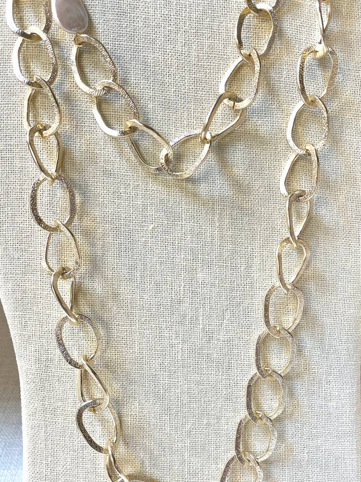 #954-Gold Loop with Coin Pearl for wholesale by Studio G