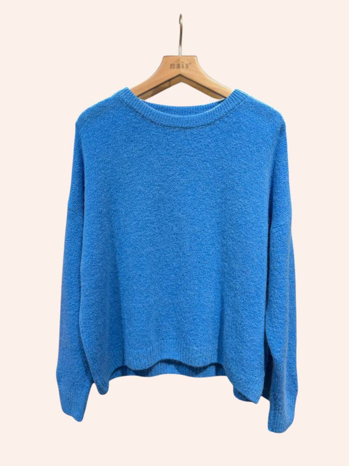 NAÏS PARIS – wholesale Pullovertröja - Dam – Rundhalsad tröja med långa ärmar i 30% superfint alpacka18