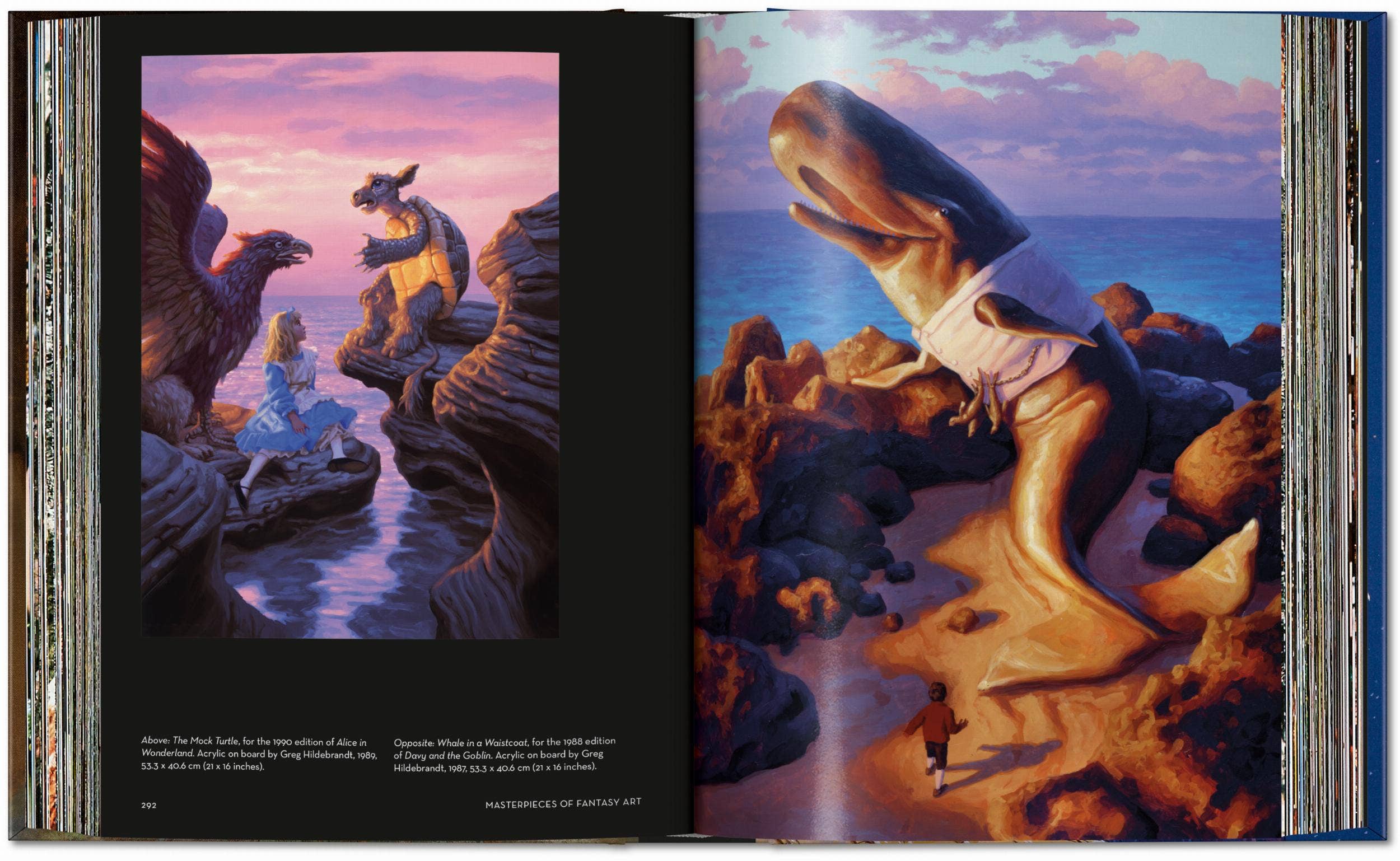 TASCHEN America - Wholesale Display Book - Masterpieces of Fantasy Art. 45th Ed. (German, French, English)5