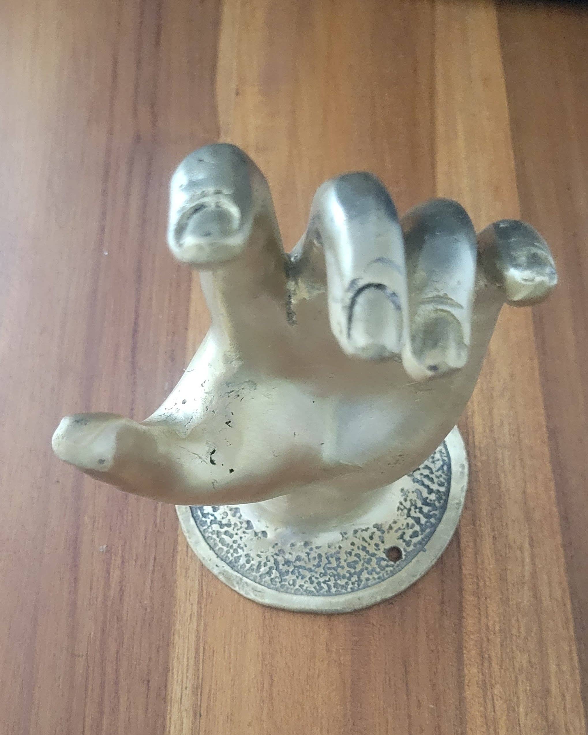 Ubud Glass - Vente Poignée/bouton - Poignée de porte poignée de main en laiton massif – Poignée murale steampunk (gauche/droite)8