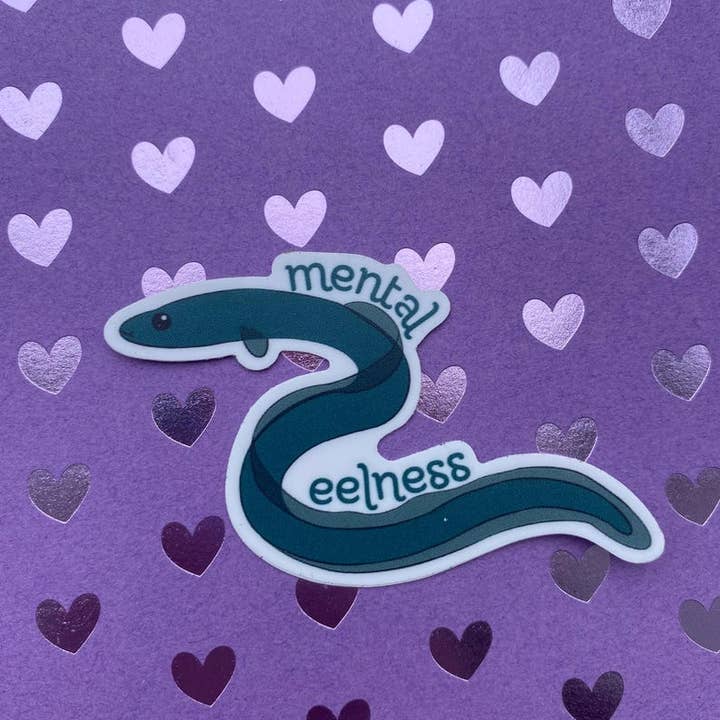 AstroManatee Shop - Wholesale Sticker - Mental Eelness 2.5” Waterproof Sticker // mental health matters sticker2