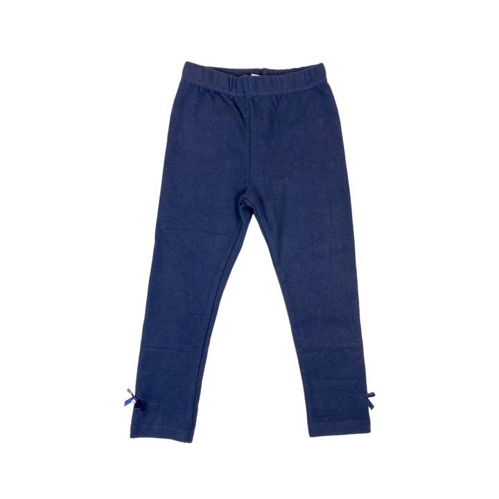 Doe a Dear - Wholesale Fashion Leggings - Kids - A70 25296 Bow Trim Leggings (2 Colors)