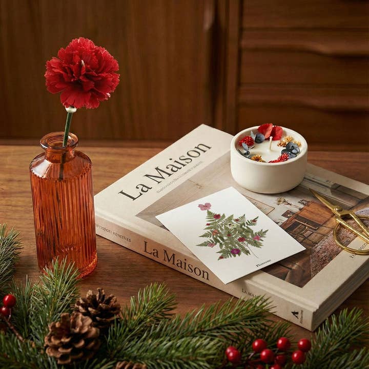 Cofanetto di Natale fiorito per la vendita all'ingrosso da parte di Flowrette