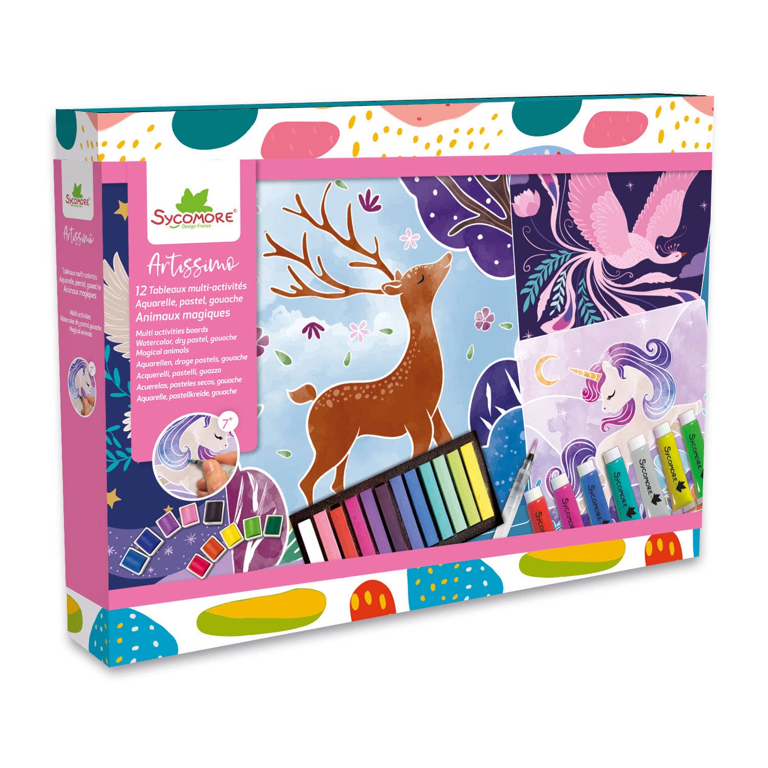 BTL Diffusion UK LTD – wholesale Art set – Child & baby – Sycomore ARTISSIMO XXL MULTI ACTIVITIES WATER COLOR PASTELS0