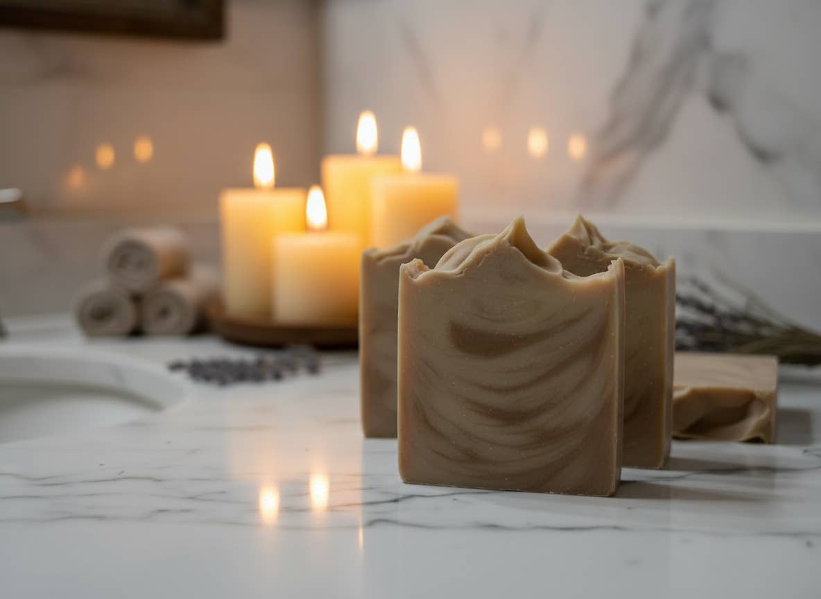 Waves Daydreams & Lather - Wholesale Bar Soap - Tobacco Bar Soap