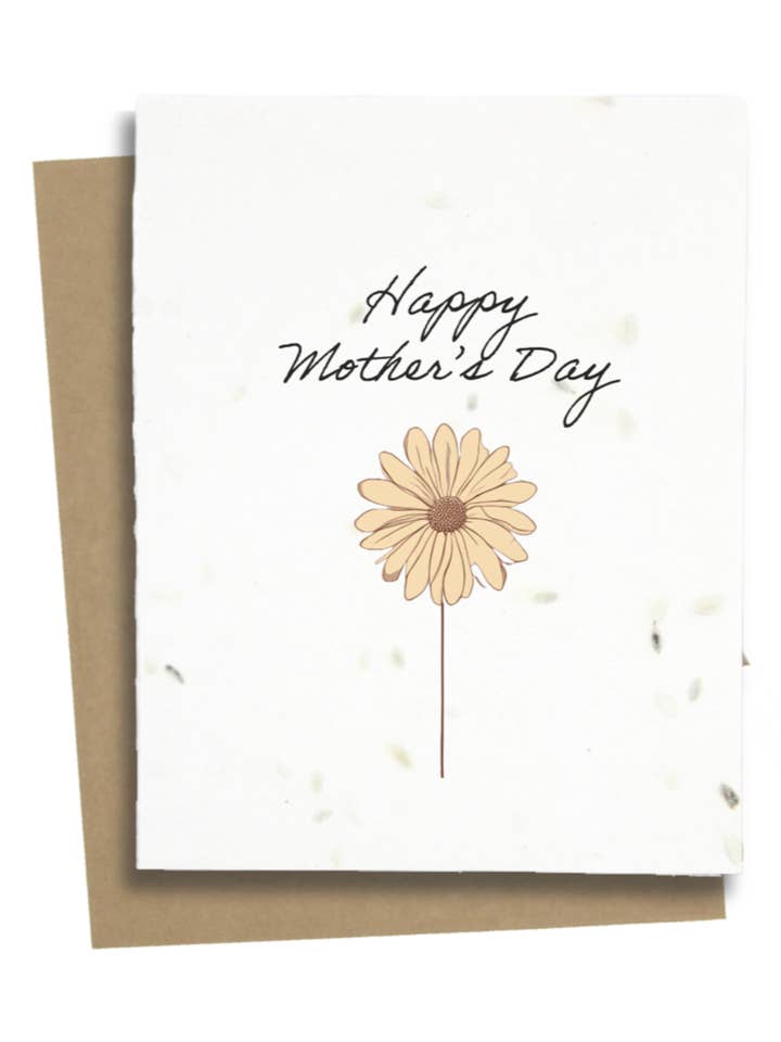 Belle carte pour la fête des mères pour la vente par Greet n' Grow Plantable Cards