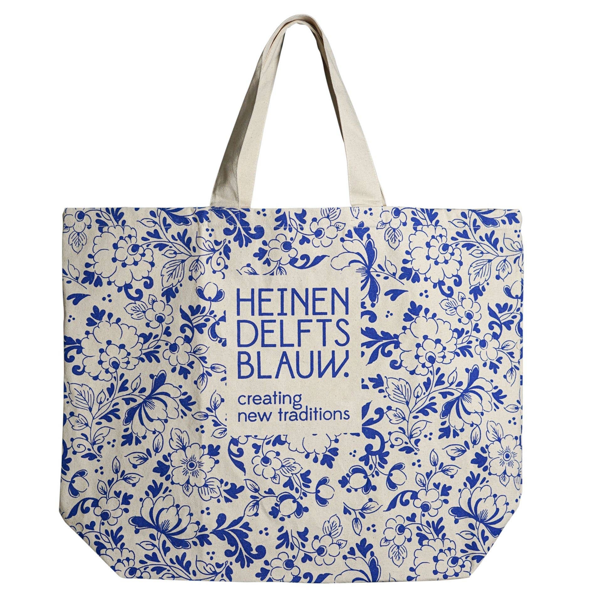 Heinen Delfts Blauw - Wholesale Drawstring Bag - Unisex - Heinen Delfts Blue - Canvas shopper1