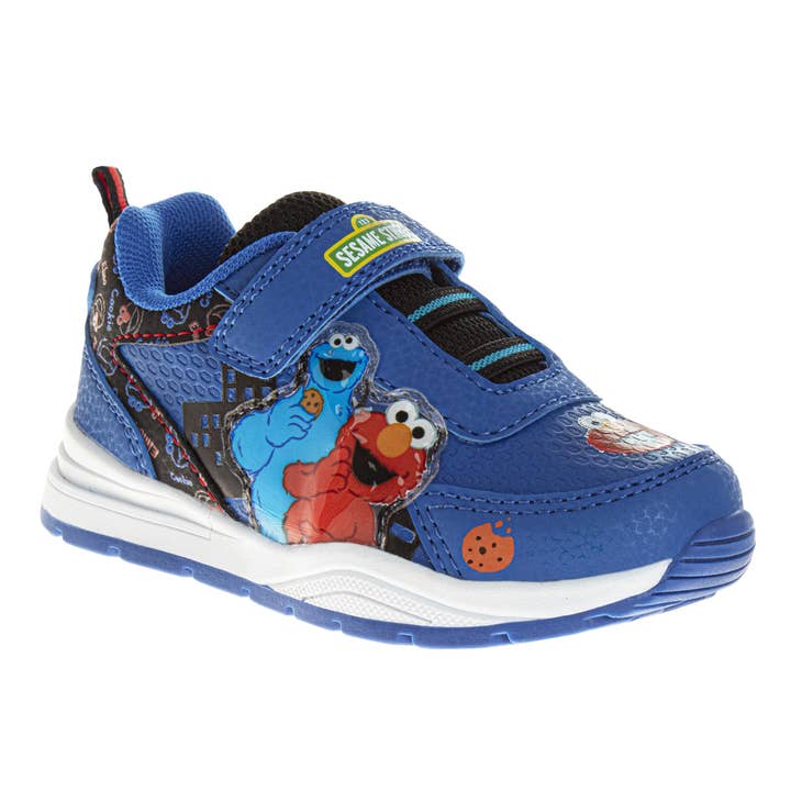 Sesame Street Cookie Monster Sneakers - Toddler/Little Kid for wholesale by Josmo Shoes Inc