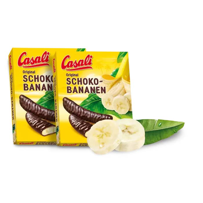 Global Bite Co - Wholesale Chocolate Covered Sweets - Casali Choco Banana 150g (Austria)