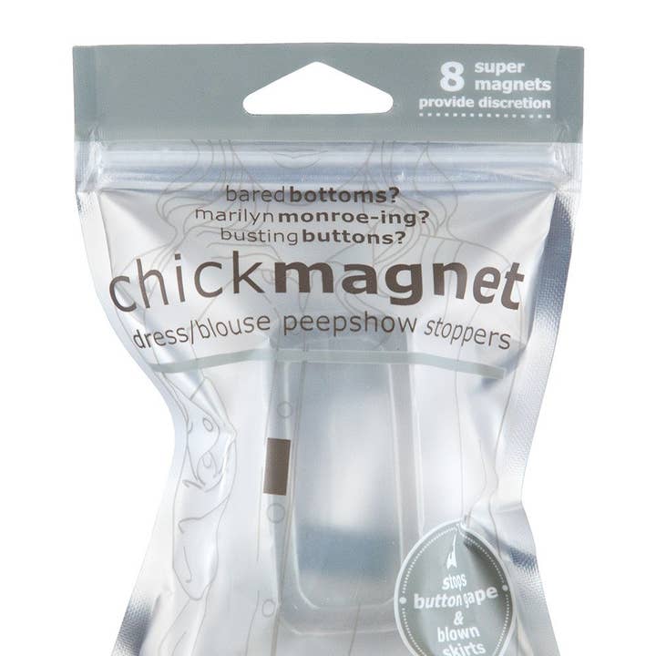 Fashion First Aid - Wholesale Clothes Clips - Chick Magnet: Better than Clothing Tape or Pins, 4 pcs