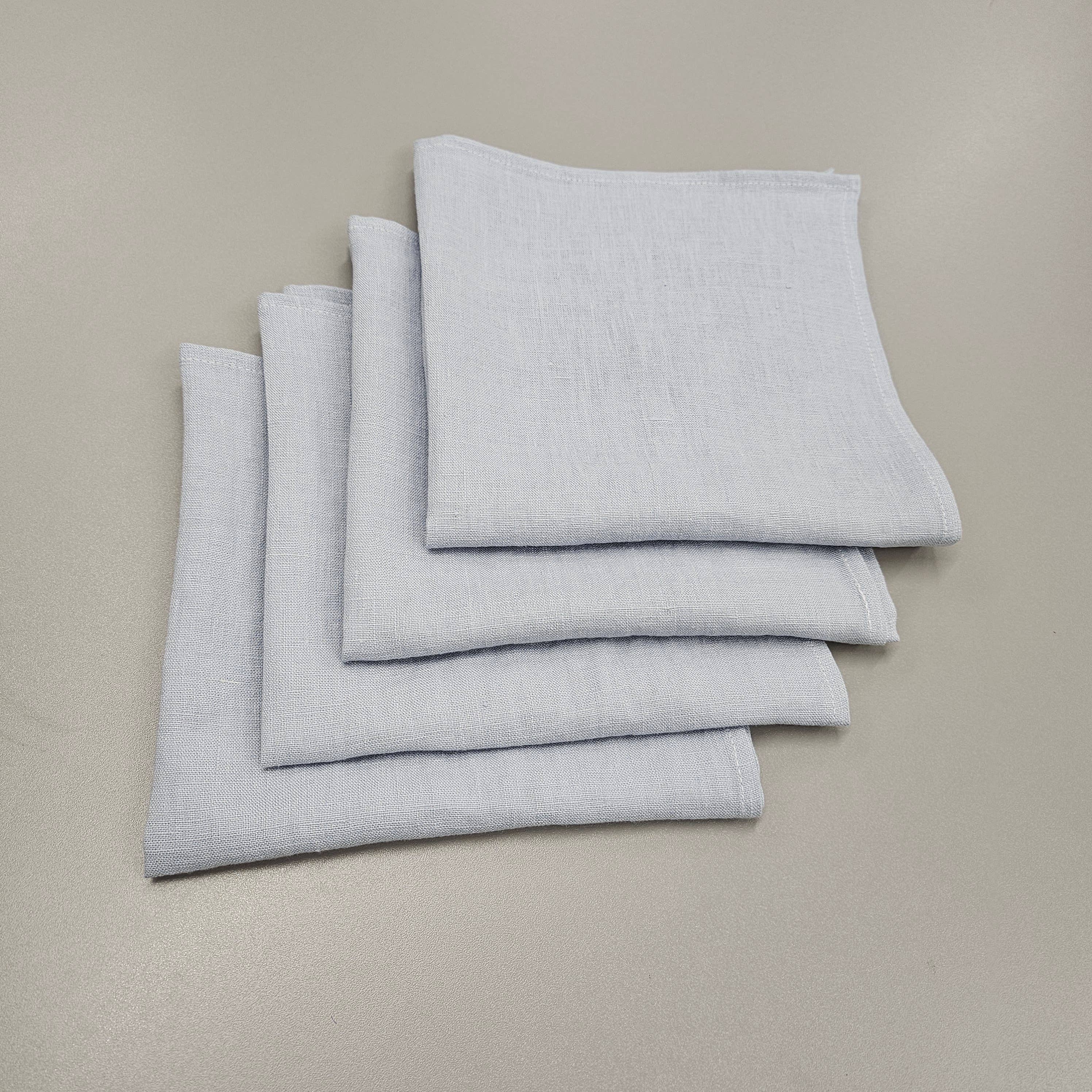 Hortensias Home - Vendita all'ingrosso Tovaglioli da tavola in stoffa - Tovaglioli in lino, colori assortiti7