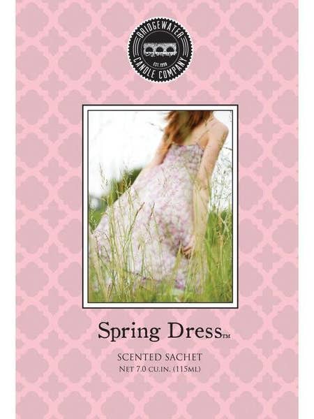 Bridgewater Spring Dress Large Scented Sachet (Pack of 9) for wholesale by Heart Of The Country Ltd