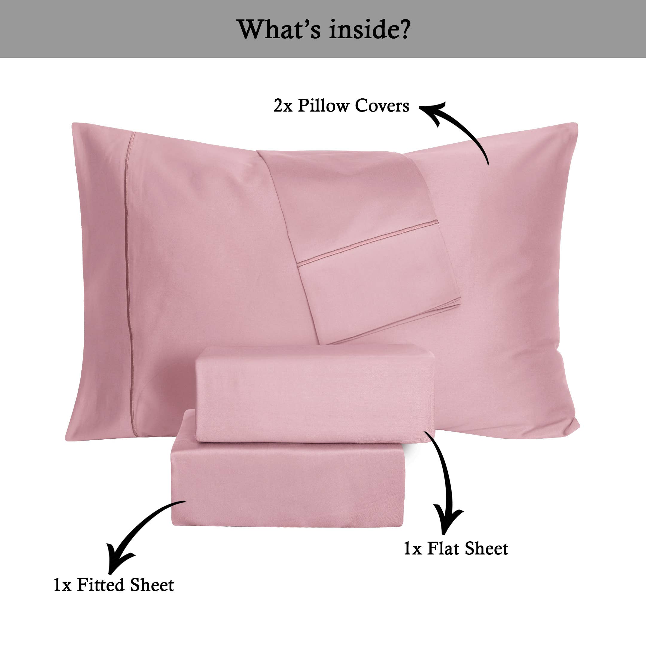 Cottonpassion_US – Conjunto de lençóis por atacado – Jogo de lençol em algodão cetim 400 fios com bordado - 4 peças39