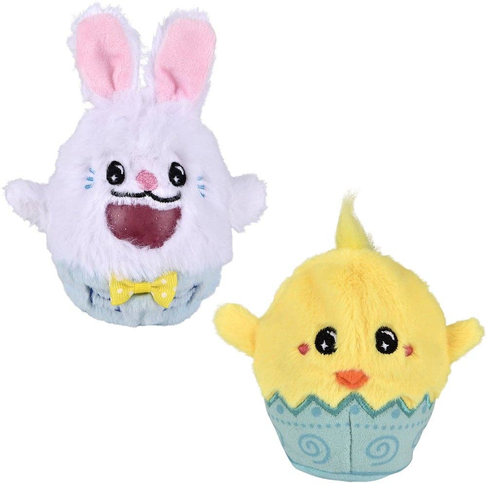 La Luna Bella - Toys – wholesale Stuffed/plush toy – Kids & baby – Squeezy Bead Easter Plush 3" 12/disp - LLB Toys1