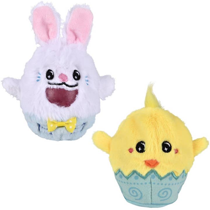 La Luna Bella - Toys – wholesale Stuffed/plush toy – Kids & baby – Squeezy Bead Easter Plush 3" 12/disp - LLB Toys1