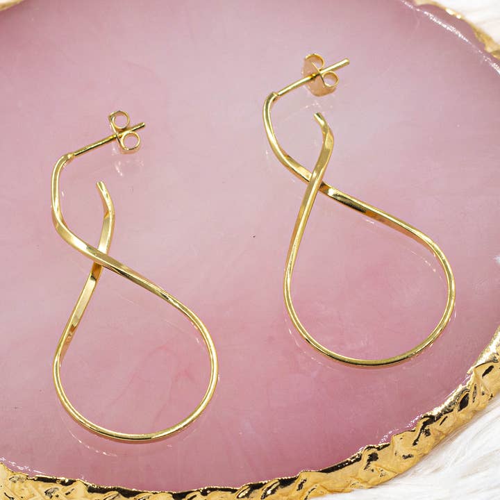 Twist Stud Earrings for wholesale by Cherie by Cherie