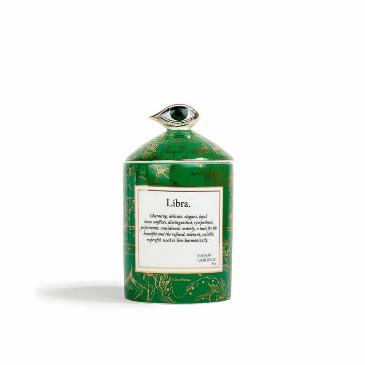 Vela Perfumada Signo Zodiacal Libra (Inglés) - 350g para venta al por mayor de MAISON LA BOUGIE