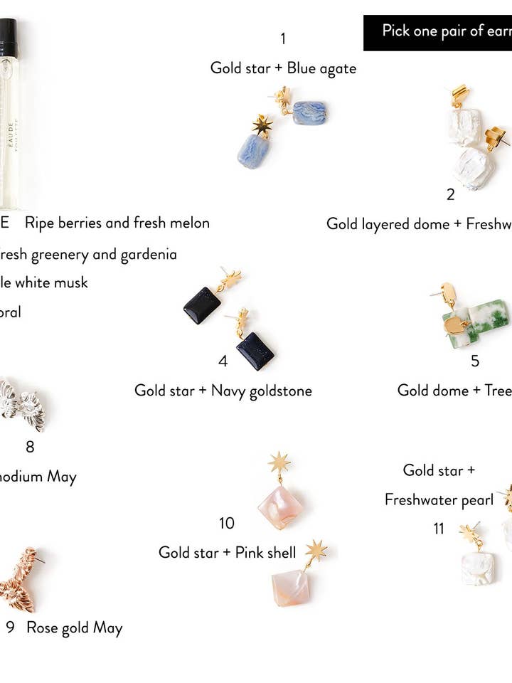 Jules & Vetiver x VUE by SEK Bridesmaid Gift Set for wholesale by Jules & Vetiver Fine Fragrance