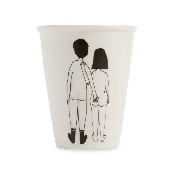 helen b - Wholesale Drinking Glass/Cup - cup naked couple back