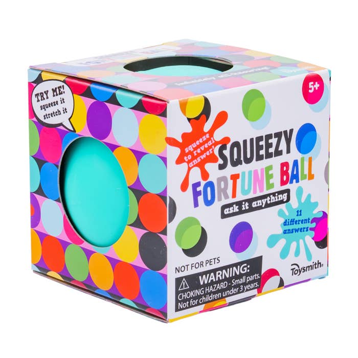 Toysmith - Wholesale Toy Set - Kids - Toysmith Squeezy Fortune Ball9