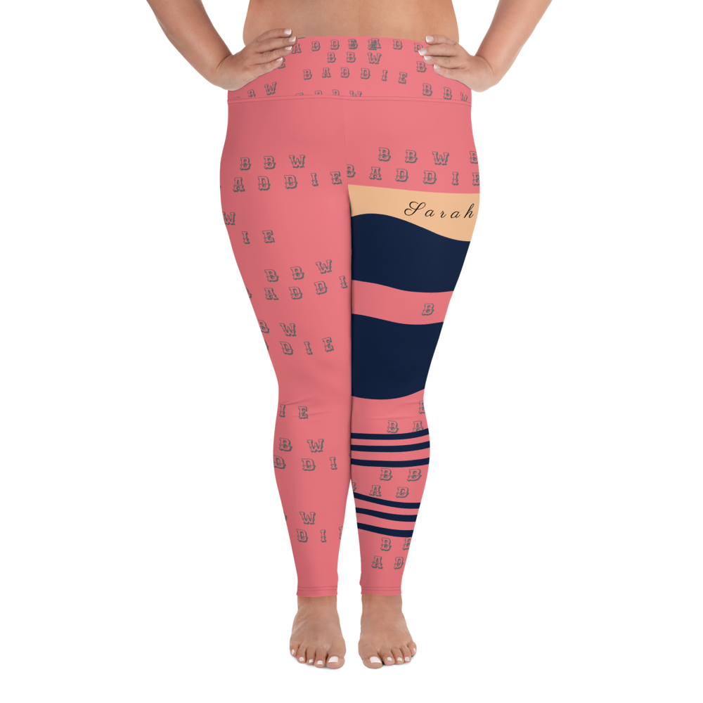 Sarah Luxx Apparel – wholesale Athletic/lounge leggings – Women's – Make Me Blush BBW Baddie Leggings Plus Size6