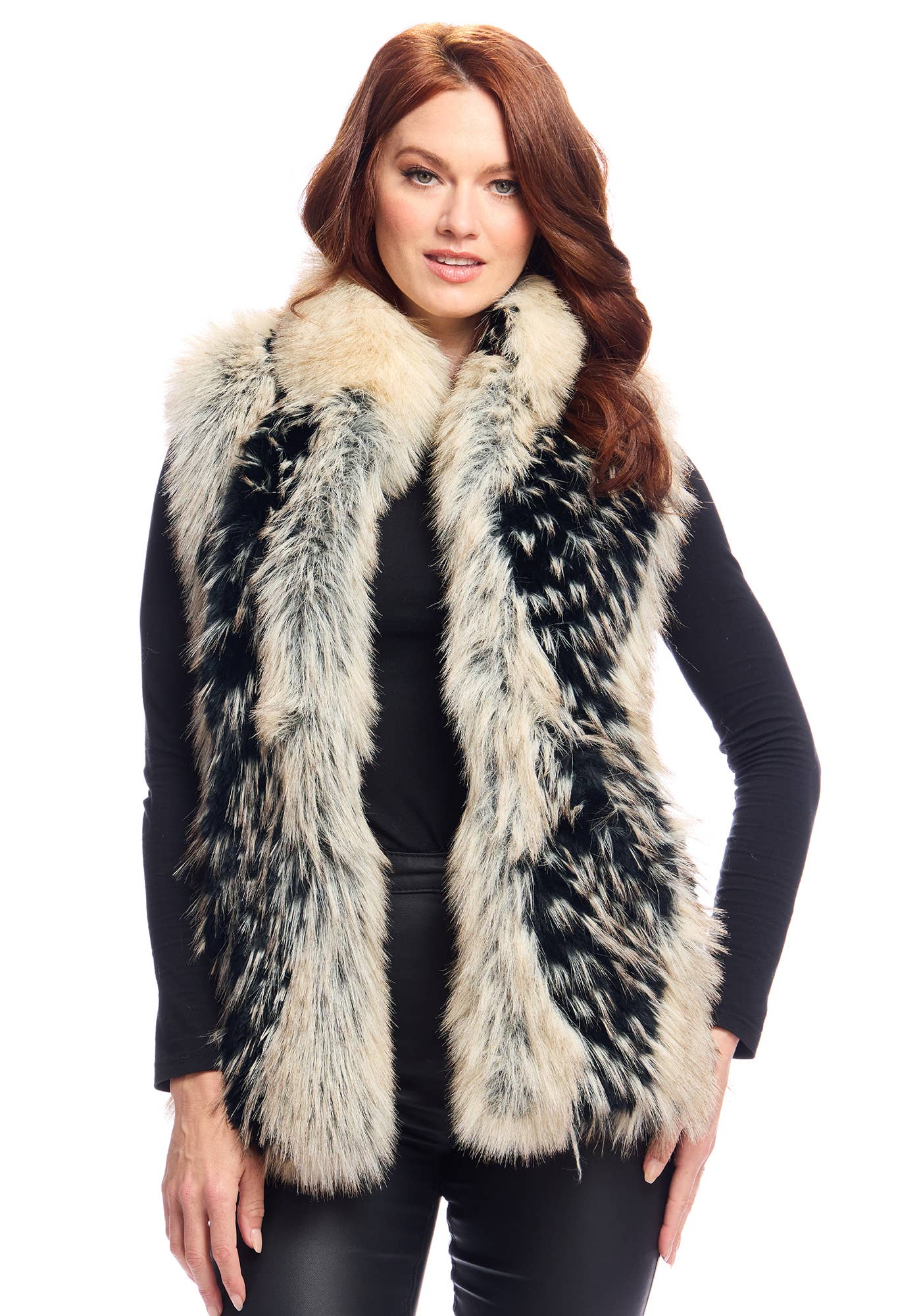 REMOVED BRAND - Wholesale Outerwear Vest - Women's - Limited Edition Faux Fur Hook Vest9