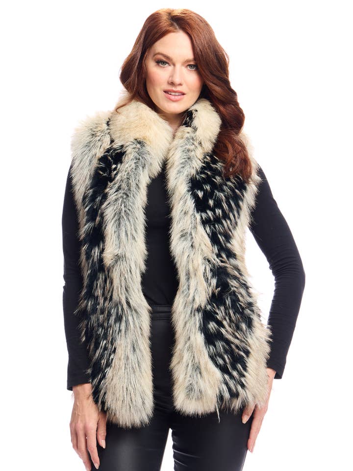 REMOVED BRAND - Wholesale Outerwear Vest - Women's - Limited Edition Faux Fur Hook Vest9