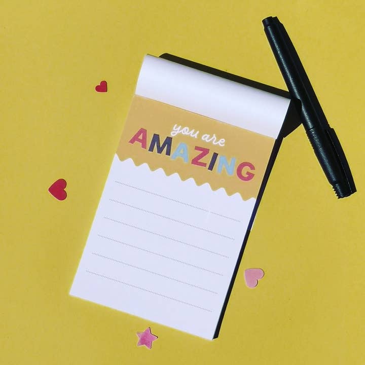 You are Amazing Notepad for wholesale by Poppy Lane