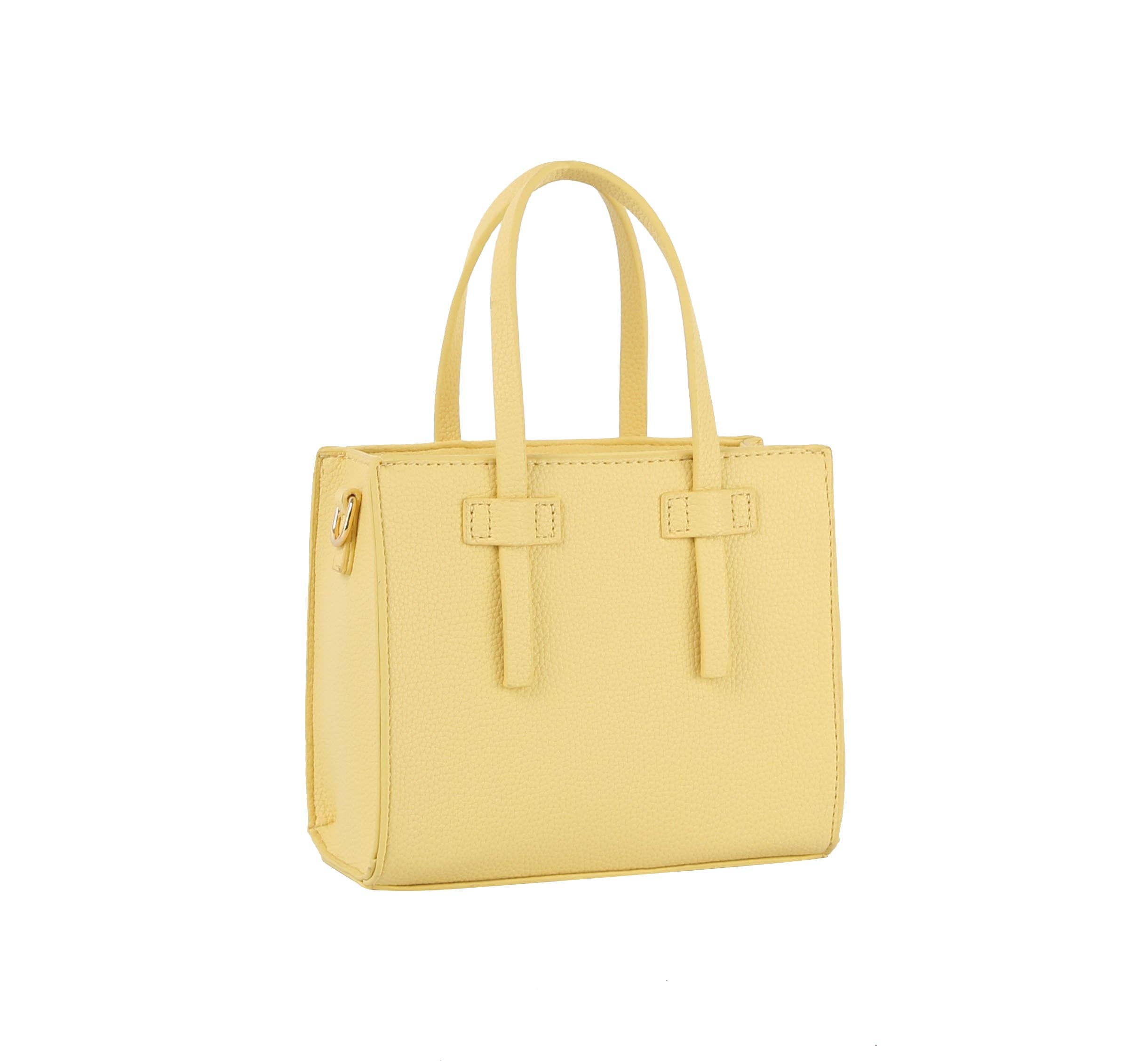 Handbag Factory Corp - Vendita all'ingrosso Borsa tote - Donna - Mini borsa a mano con dettaglio accent3