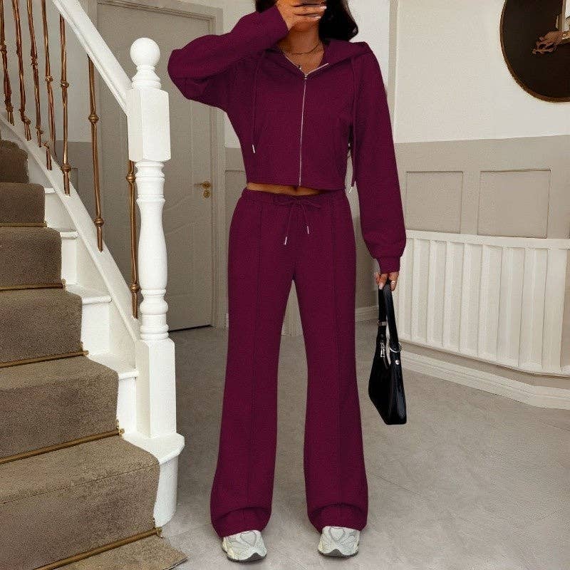 UZ Wholesale Store - Vendita all'ingrosso Completo loungewear - Donna - Set Felpa e Pantaloni della Tuta0