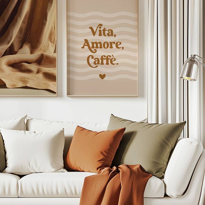 MokaMouse - Wholesale Poster - Vita amore cafe - Summer Wall Decoration Poster5