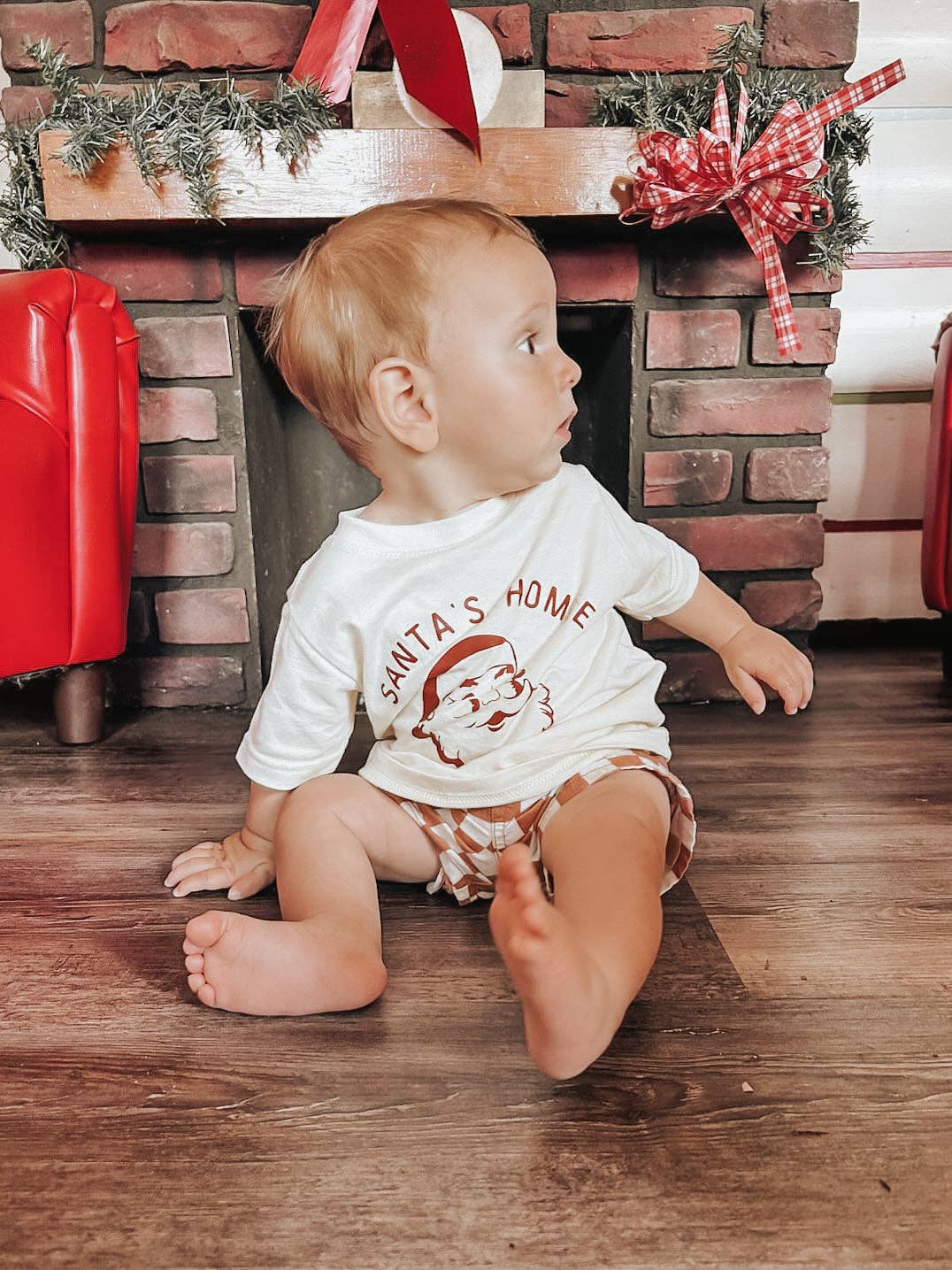 Wildflowers + Cotton - Venta al por mayor Camiseta - Niños - El Colega de Santa | Body o Camiseta para Bebé 100% Algodón | Navidad0