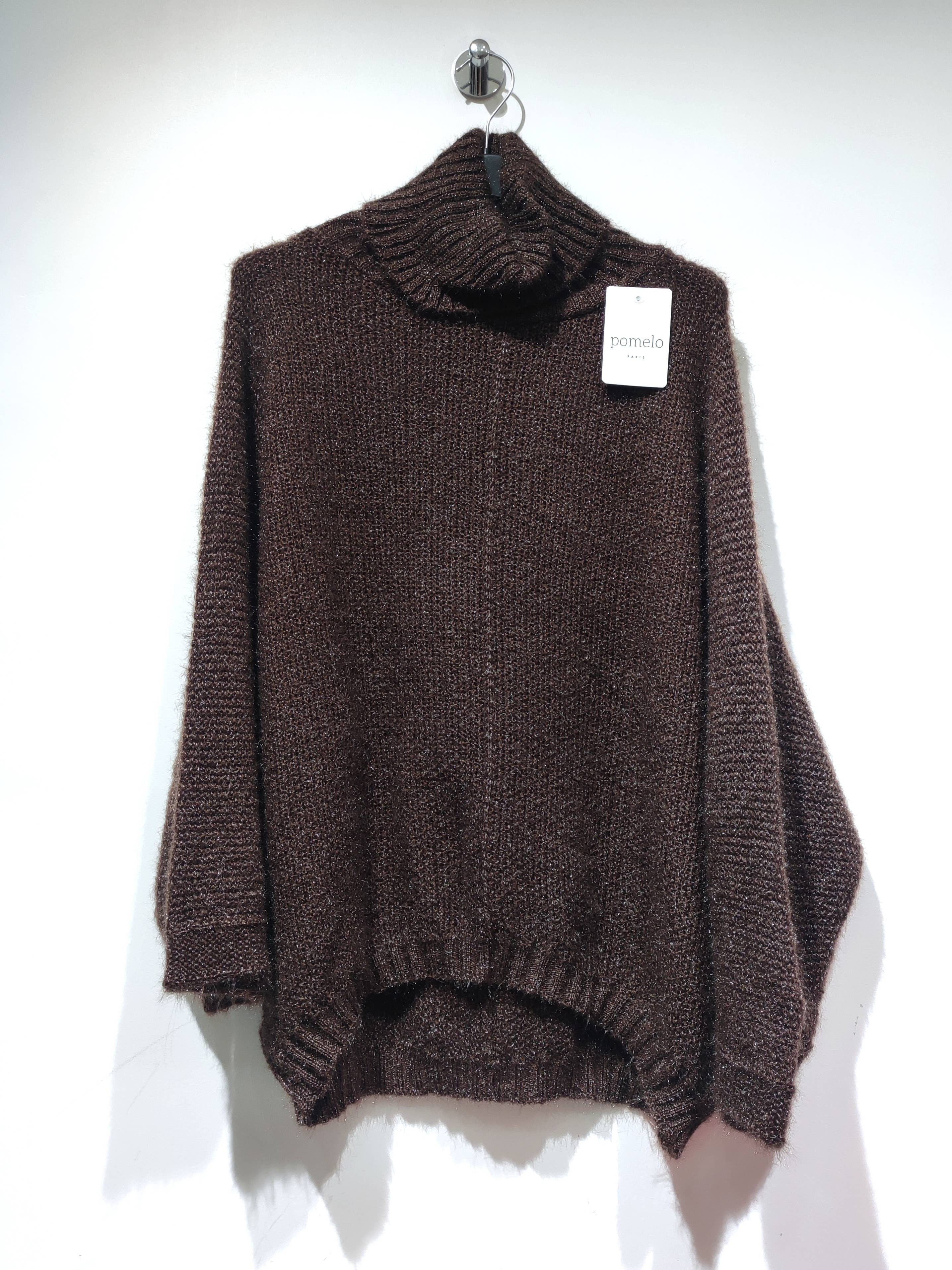 Pomelo paris – Großhandel Strickpullover – Damen – CANDY Rollkragenpullover AH261