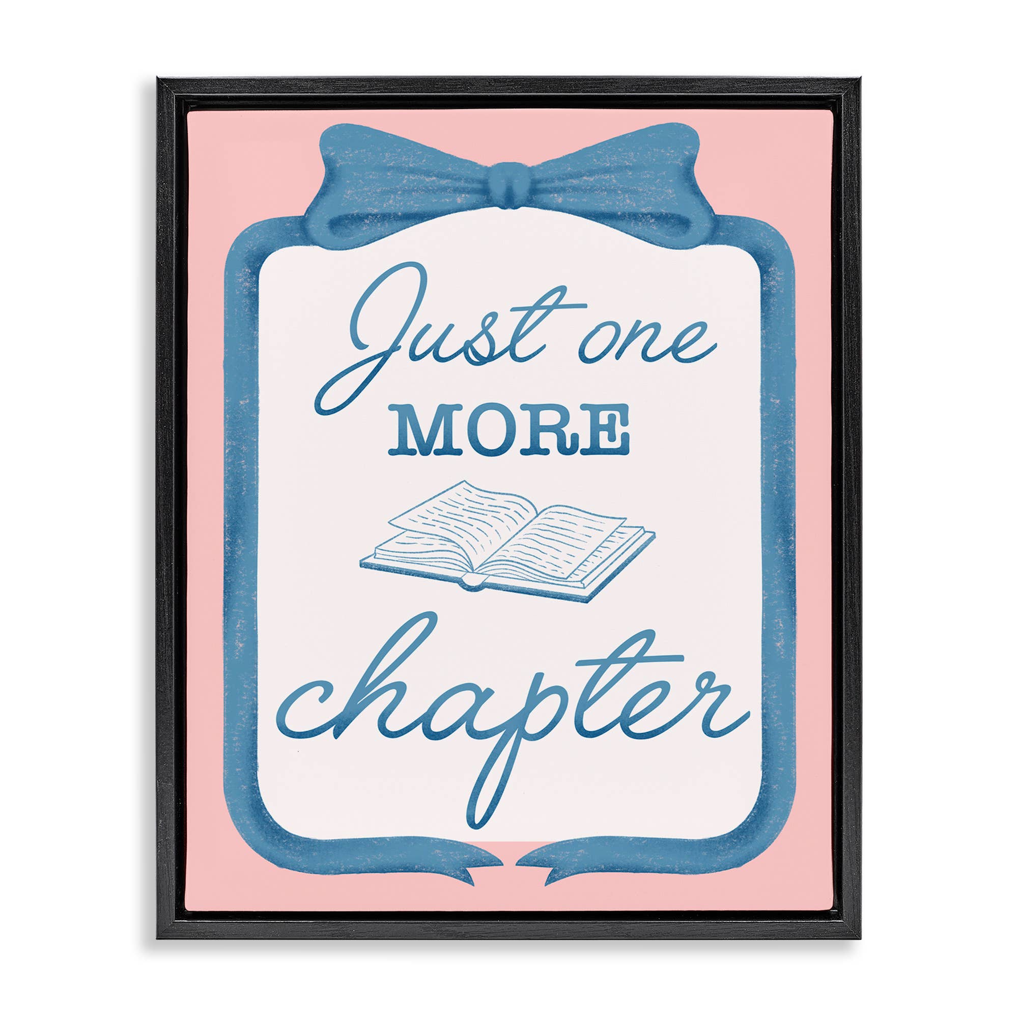 Stupell Industries - Wholesale Wall Sign - Chic Just One More Chapter - Framed Wall Art22