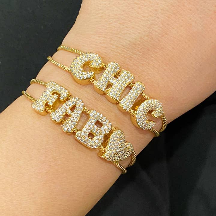 Ellison+Young - Wholesale Charm/Dangle Bracelet - Disco Dazzle Bracelet