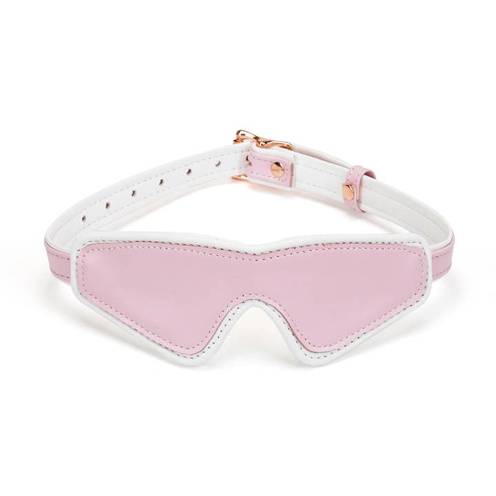 Liebe Seele - Vendita all'ingrosso Sex toy - Benda in pelle a forma di fata bianca e rosa1