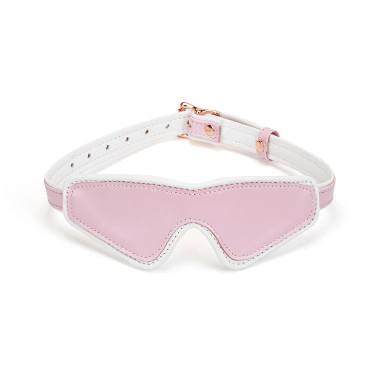 Liebe Seele - Wholesale Sex Toy - White & Pink Fairy Leather Blindfold