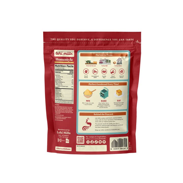 Lehi Mills – wholesale Cornbread mix – Cornbread