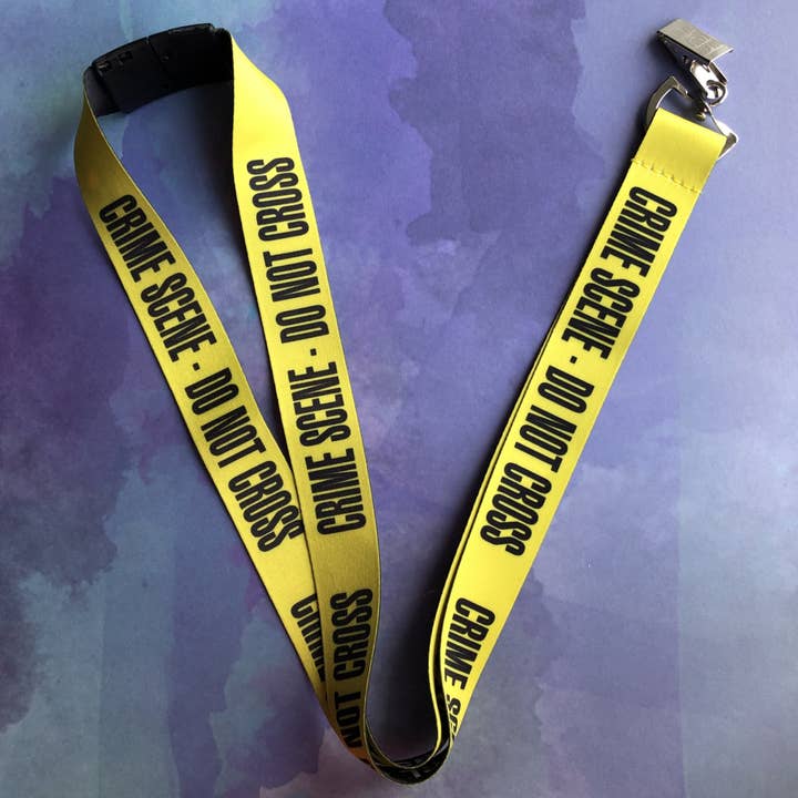 Rad Girl Creations - Wholesale Lanyard - Women's - Crime Scene Lanyard
